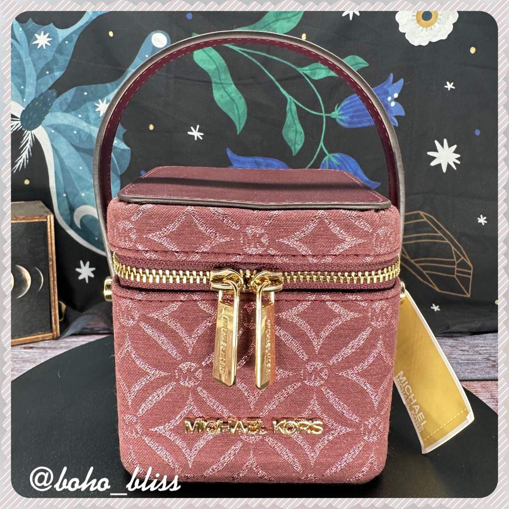 Michael Kors | Mini Box Bag Oxblood Xs Sandrine Nwt
